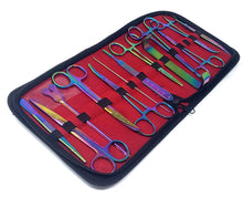 Load image into Gallery viewer, 13 Pcs Dissecting Instruments w/ Farabeuf Retractor Multi Titanium Kit in a Case
