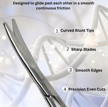 Load image into Gallery viewer, Mayo Dissecting Blunt Scissors 5.5", Curved, Stainless Steel
