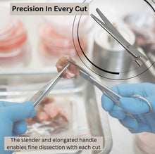 Load image into Gallery viewer, Metzenbaum Lab Dissecting Scissors, 7", Straight Blades, Stainless Steel, Gold Handle
