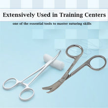 Load image into Gallery viewer, Northbent Suture Stitch Scissors 3.5" with Curved One Hook Blade, Stainless Steel
