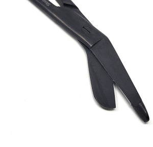 Full Black Lister Bandage Scissors 5.5" (14cm), Stainless Steel
