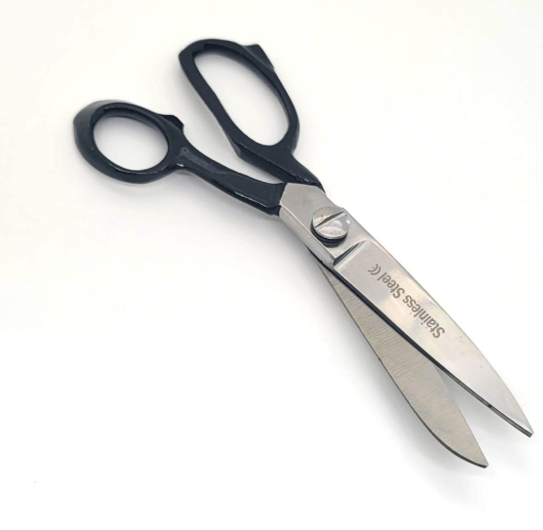 9 inch Long Heavy Duty Stainless Steel Tailor Scissors Dressmaking Shears Black Handle