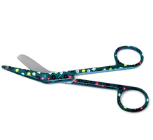 Load image into Gallery viewer, Stainless Steel 5.5&quot; Bandage Lister Scissors for Nurses &amp; Students Gift, Gardenia
