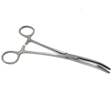 Load image into Gallery viewer, Pean Full Serrated Hemostat Forceps 8&quot;, Curved, Stainless Steel
