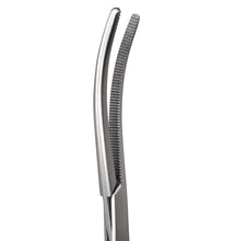 Load image into Gallery viewer, Pean Full Serrated Hemostat Forceps 7&quot;, Curved, Stainless Steel
