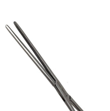 Load image into Gallery viewer, Pean Full Serrated Hemostat Forceps 10&quot;, Straight, Stainless Steel
