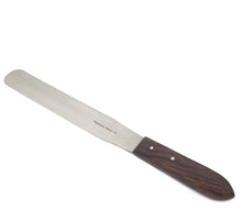 Load image into Gallery viewer, Stainless Steel Lab Spatula with Wooden Handle, 5&quot; Blade, 0.88&quot; Blade Width, 9.08&quot; Total Length
