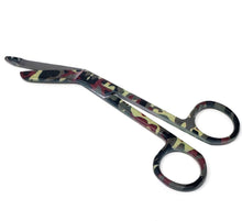 Load image into Gallery viewer, Camouflage Full Pattern Color Lister Bandage Scissors 5.5&quot; ( 14cm), Stainless Steel
