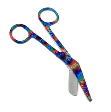 Load image into Gallery viewer, Stainless Steel 5.5&quot; Bandage Lister Scissors for Nurses &amp; Students Gift, Rainbow Pride Colors

