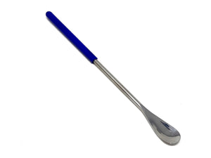 Stainless Steel Micro Lab Flat Spoon Spatula Sampler, with Vinyl Handle 6" ( 15.24 cm)
