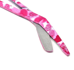 Stainless Steel 5.5" Bandage Lister Scissors for Nurses & Students Gift, Pink Hearts