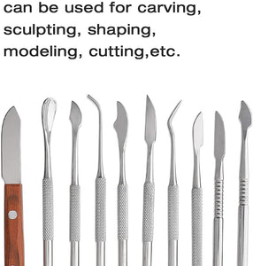 Stainless Steel Wax Carving Sculpt Tool, Stainless Steel Ceramics Tools
