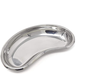 Emesis Basin Kidney Shaped Tray Dish 6", Small, Stainless Steel