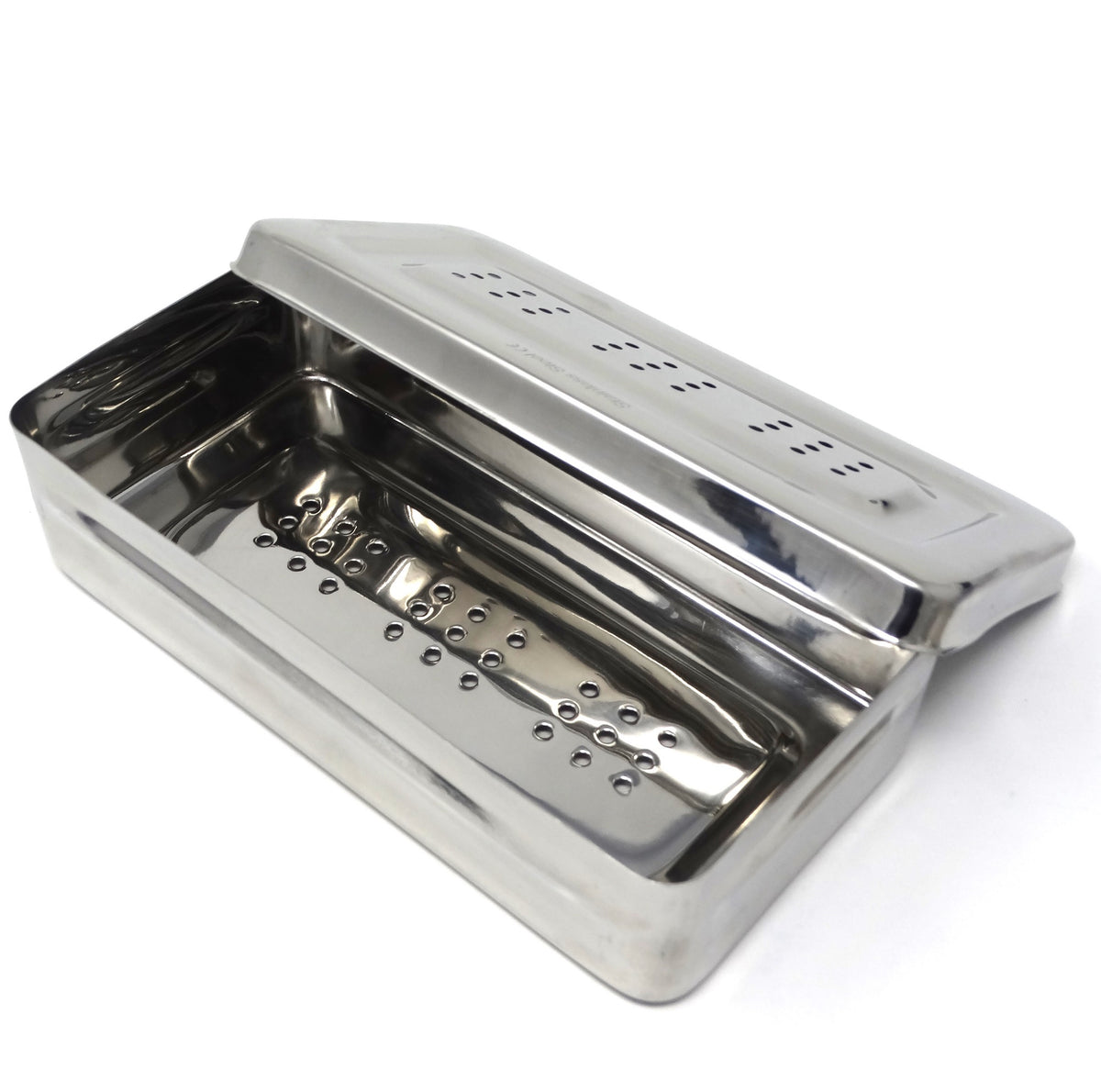 Stainless Steel Medical Sterilizer Box Instrument Organizer Perforated ...