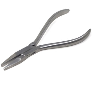 Stainless Steel Orthodondic Flat Nose Pliers Dental Instrument