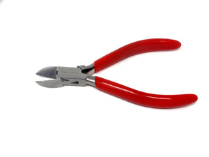 Jewelry Making Pliers Professional Repair Slim Clippers, Stainless Steel Tool with Cushion Grip for Handmade DIY Craft