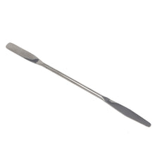 Load image into Gallery viewer, Stainless Steel Double Ended Micro Lab Spatula Sampler, Round &amp; Tapered Arrow End, 7&quot; Length
