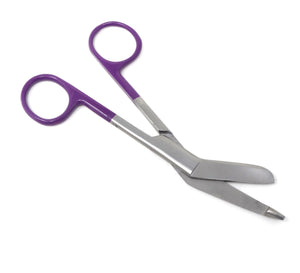 Stainless Steel 5.5" Bandage Lister Scissors for Nurses & Students Gift, Lilac Handle