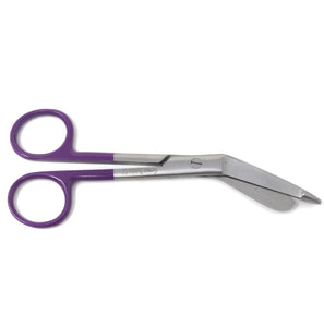 Stainless Steel 5.5" Bandage Lister Scissors for Nurses & Students Gift, Lilac Handle