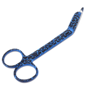 Stainless Steel 5.5" Bandage Lister Scissors for Nurses & Students Gift, Blue Viper