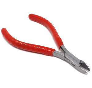 Jewelry Making Pliers Professional Repair Slim Clippers, Stainless Steel Tool with Cushion Grip for Handmade DIY Craft