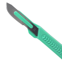 Load image into Gallery viewer, Disposable Scalpels #20, 10/bx Carbon Steel Blades, Plastic Handle
