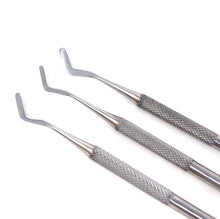 Load image into Gallery viewer, 3 Pcs Heidman Spatula Restorative Filling Cavity Preparation Double Ended Dental Stainless Steel Instruments
