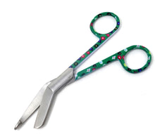 Load image into Gallery viewer, Stainless Steel 5.5&quot; Bandage Lister Scissors for Nurses &amp; Students Gift, Gardenia Handle
