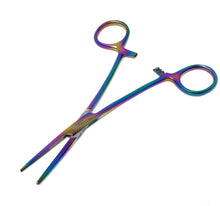 Load image into Gallery viewer, Multi Color Kelly Hemostat Forceps 5.5&quot; Straight
