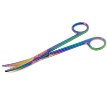 Load image into Gallery viewer, Multipurpose Scissors Stainless Steel Shears 6.75&quot; for Office Home School Craft Supplies, Curved Sharp Blades, Multicolor
