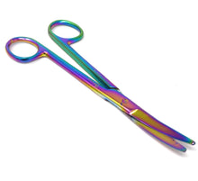 Load image into Gallery viewer, Multipurpose Scissors Stainless Steel Shears 6.75&quot; for Office Home School Craft Supplies, Curved Sharp Blades, Multicolor
