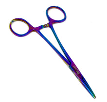 Load image into Gallery viewer, Multi Color Rainbow Mosquito Hemostat Forceps 5.5&quot; (14cm) Straight
