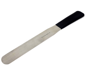 Stainless Steel Lab Spatula with Polyvinylchloride (PVC) Comfort Handle, 12" Blade, 1.75" Blade Width, 17.25" Total Length