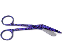 Load image into Gallery viewer, Stainless Steel 5.5&quot; Bandage Lister Scissors for Nurses &amp; Students Gift, Purple Panther
