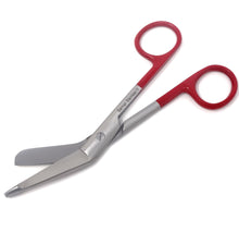 Load image into Gallery viewer, Stainless Steel 5.5&quot; Bandage Lister Scissors for Nurses &amp; Students Gift, Red Handle
