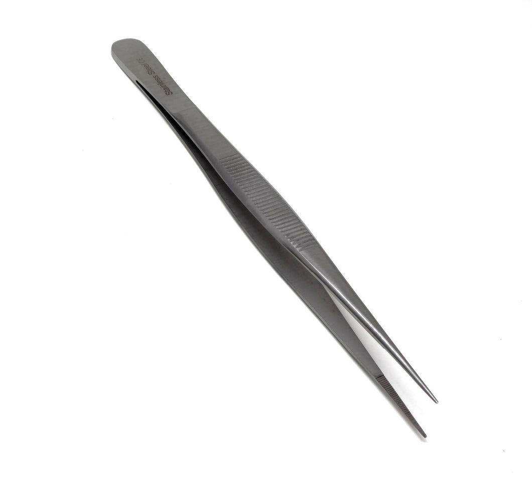 Dissecting Forceps Stainless Steel Micro Fine Point Serrated Tips