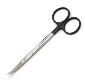 Supercut Iris Dissecting Scissors 4.5" Curved, One Serrated Blade