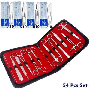 54 Pieces/Set Jewelry Making Tools Kit Pliers Scissors Tweezers For Beading Crafting With Case