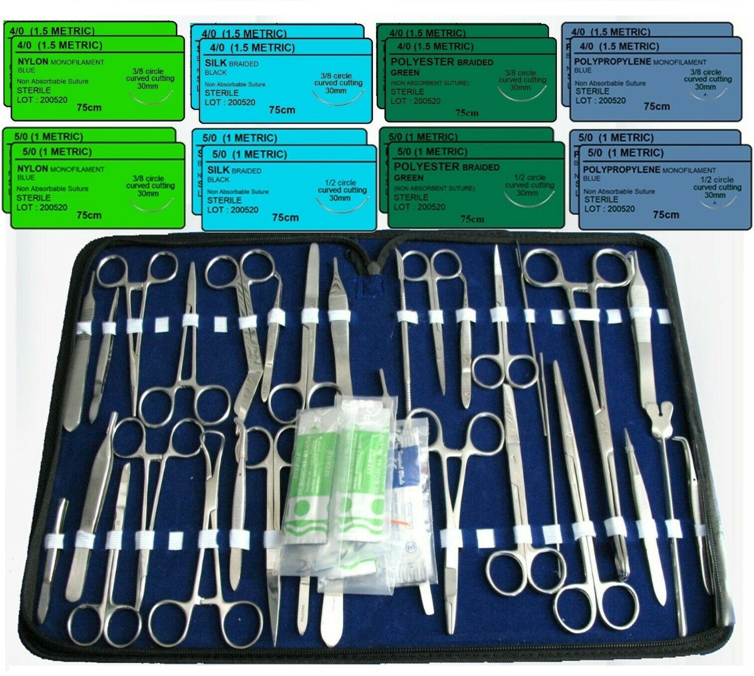 Minor Kit Instruments Surgical Instruments Kit 14-Piece Basic Minor Surgery Kit - Instruments ...
