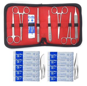 28 Pcs Basic Dissection Kit Introductory Level Set Complete With Storage Case