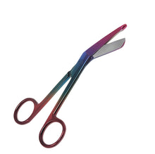 Load image into Gallery viewer, Stainless Steel 5.5&quot; Bandage Lister Scissors for Nurses &amp; Students Gift, Lava

