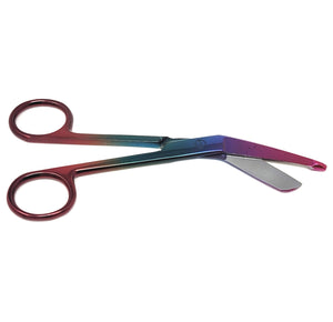 Stainless Steel 5.5" Bandage Lister Scissors for Nurses & Students Gift, Lava