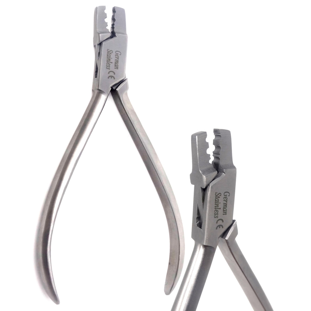 Orthodontic Braces Wire Adjusting Tool Lingual Arch Pliers, Stainless Steel Dental Instrument