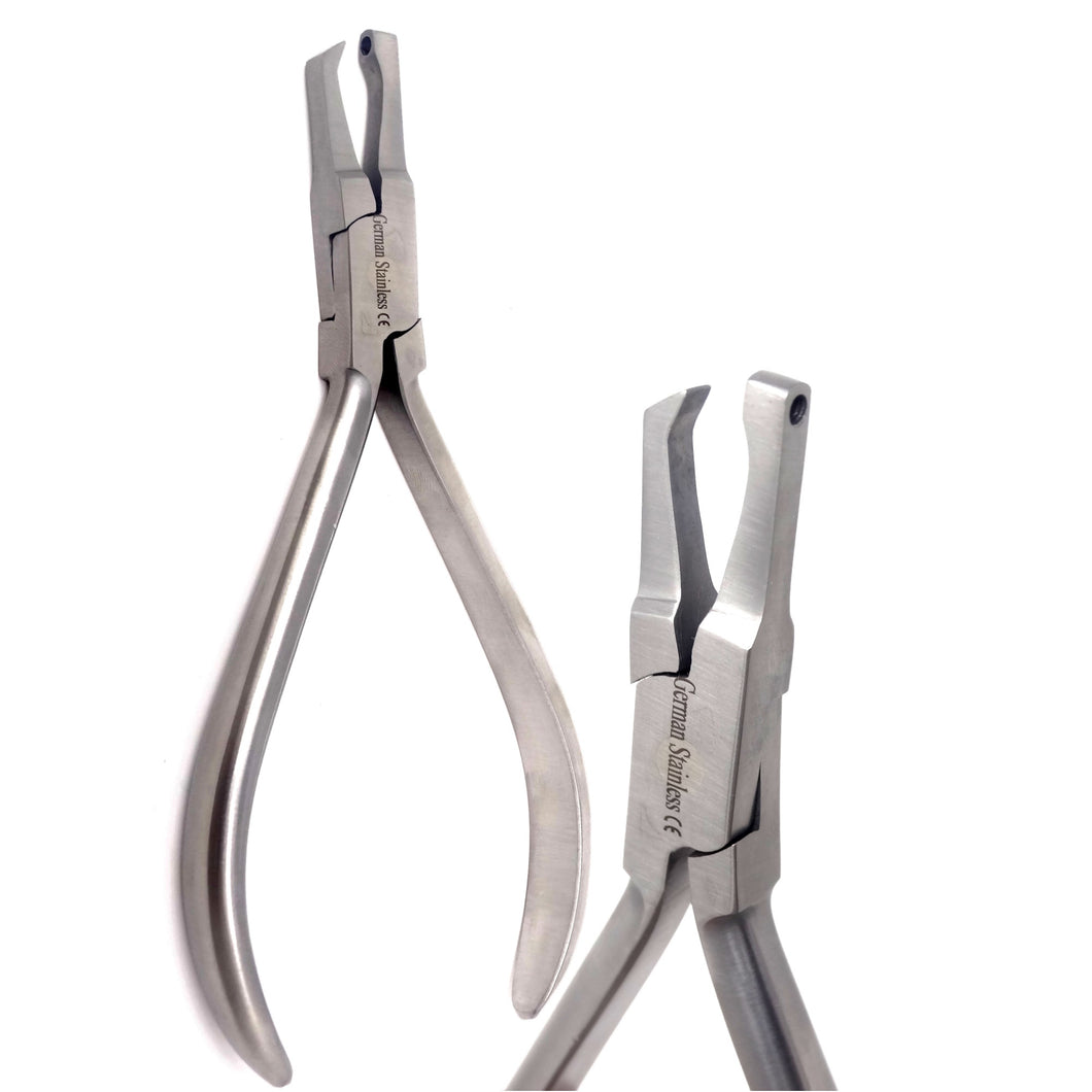 2 Pieces Split Ring Pliers Crimping Pliers Jewelry Jump Ring Jewelry Pliers  for Opening Split Ring or Key Chain, Wire Flush Cutter Pliers Set for  Jewelry Beading Repair Making Supplies (Ring Pliers) :