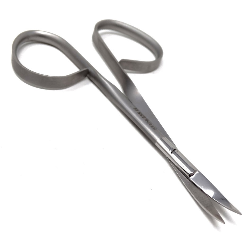 Ribbon Type Handle Iris Micro Sharp Fine Point Scissors 4