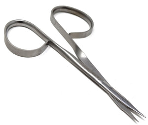 Ribbon Type Handle Steven Tenotomy Scissors 4" Curved