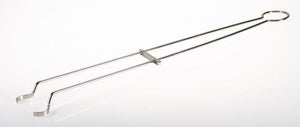 STAINLESS STEEL XTRA LONG CRUCIBLE TONGS, JULIAN-STYLE, 22"