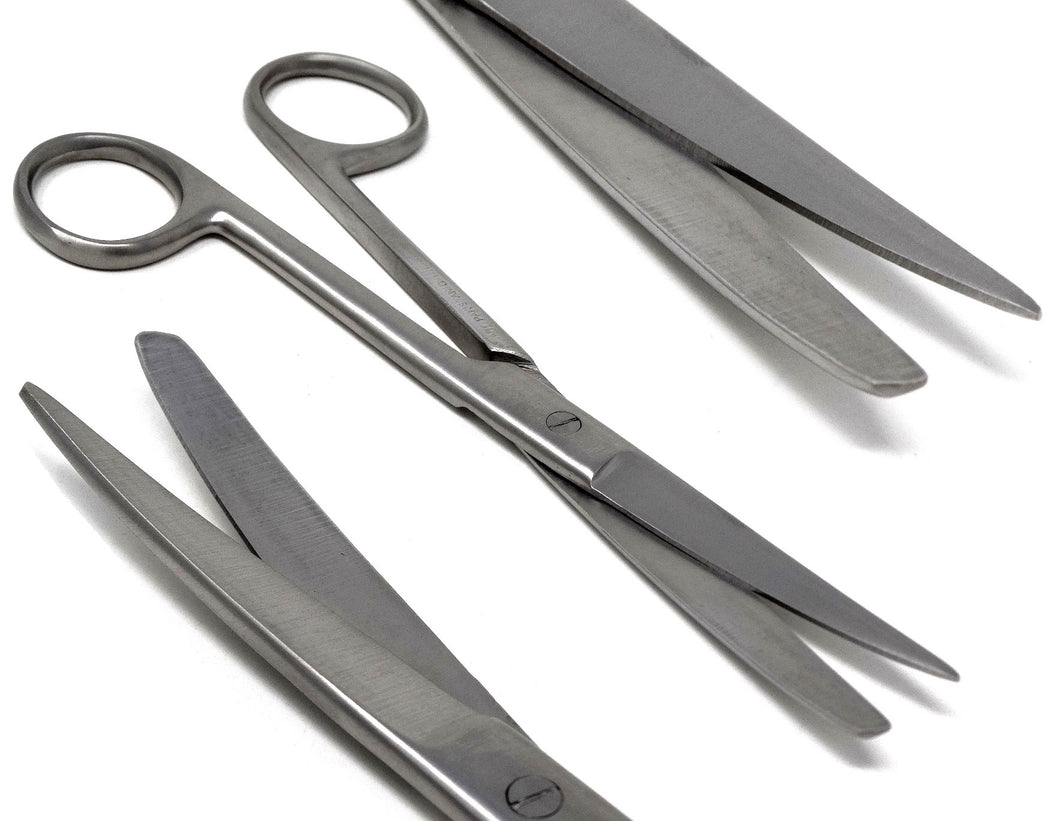 Lab Dissecting Scissors, Sharp/Blunt, 6.5