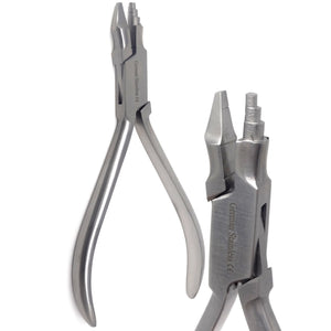 Jewelry Pliers 3-in-1 Bail Making Loop Forming Wire Bending Stainless Steel Tool, Young