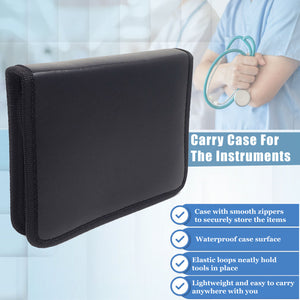 53 Pcs Minor Surgery Kit for Biology Training Instructors & Student Interns With Carrying Case